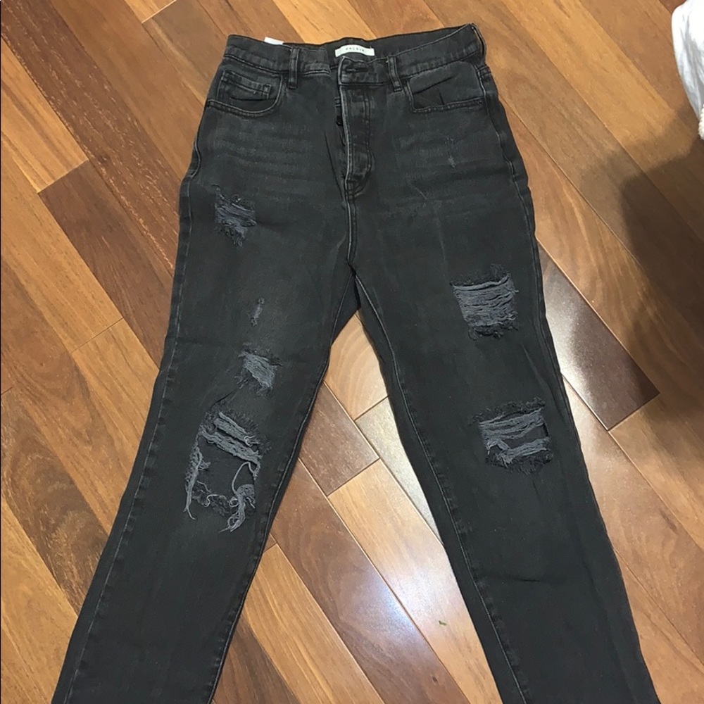 Pac sun black boyfriend jeans